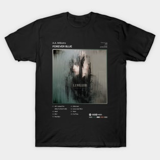 A.A. Williams - Forever Blue Tracklist Album T-Shirt